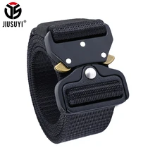 Tactical Belt Men Army Military Combat Airsoft Paintball SWAT Knock Off Waistband Metal Buckle Mens Quick Release Designer New Tactical Belt Men Army Military Combat Airsoft Paintball SWAT Knock Off Waistband Metal Buckle Mens Quick Release Designer New