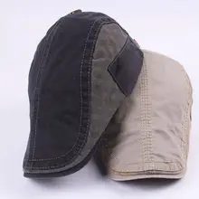 Популярные береты, шапки для мужчин и женщин, унисекс, вареный хлопок, регулируемый размер, Ретро стиль, шапка, весна-осень, шапки