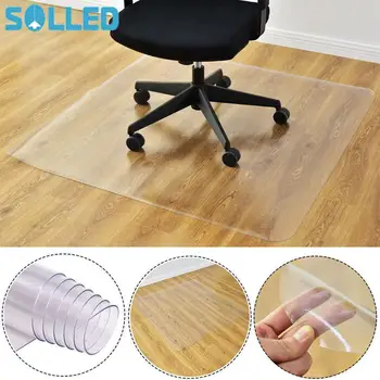

Transparent Nonslip Rectangle Floor Protector Mat Nonslip PVC Protector Clear Chair Mat for Home Office Rolling Chair