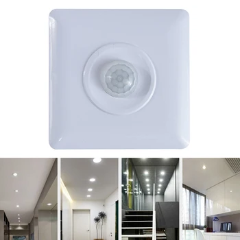 

110-240V Sensor Infrared Motion Detector Wall LED Light for Burglar Alarm Home Security System