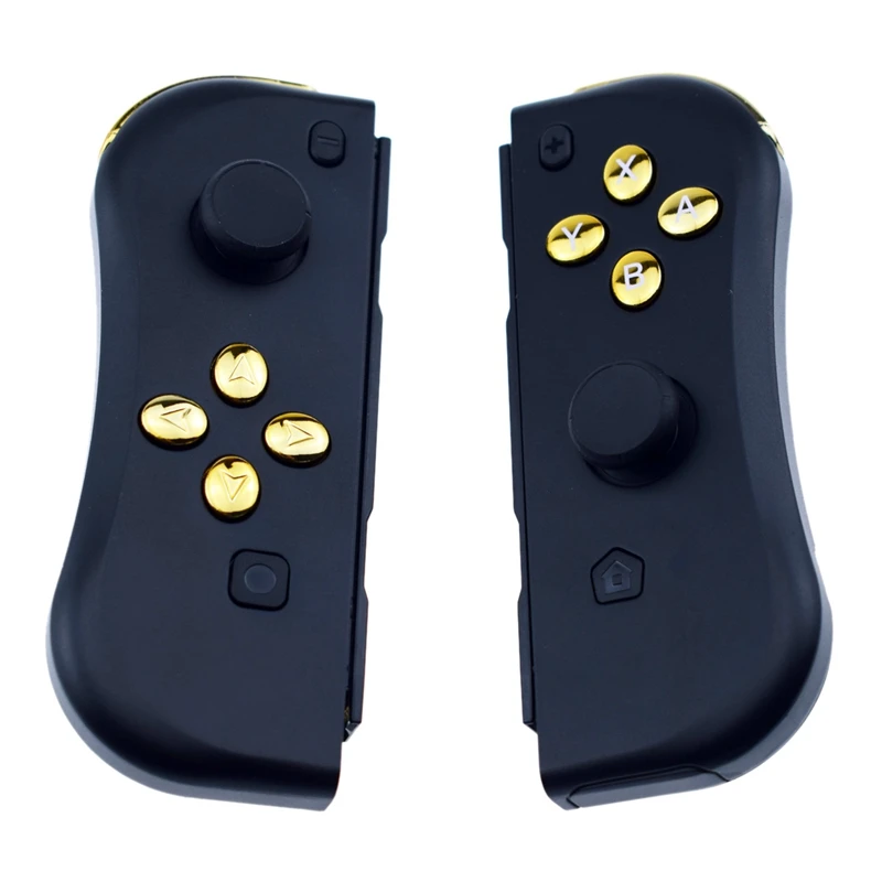 ДЛЯ Ns Joy-Con (L/R) Беспроводные Bluetooth игровые контроллеры геймпад джойстик для пульта переключения (черный + золотой)