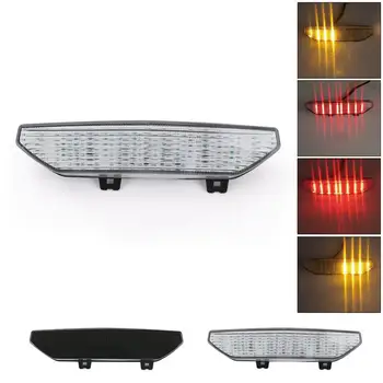 

Motorcycle Turn Signal Taillight Steering Light Assembly LED Warning Brake Tail Light for Kawasaki ZX6R 07-08