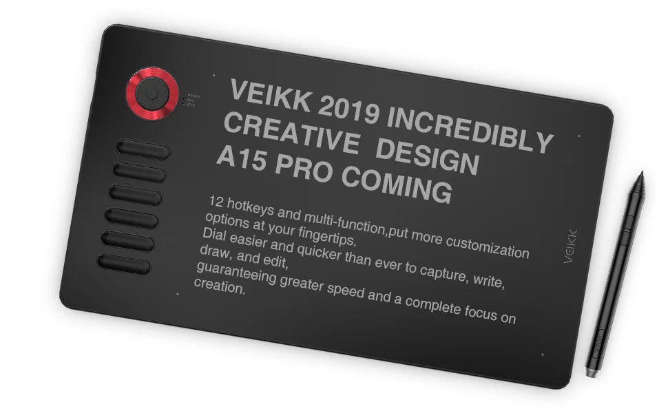 VEIKK S640 графический планшет OSU 6X4 дюймов с бесплатной ручкой ...