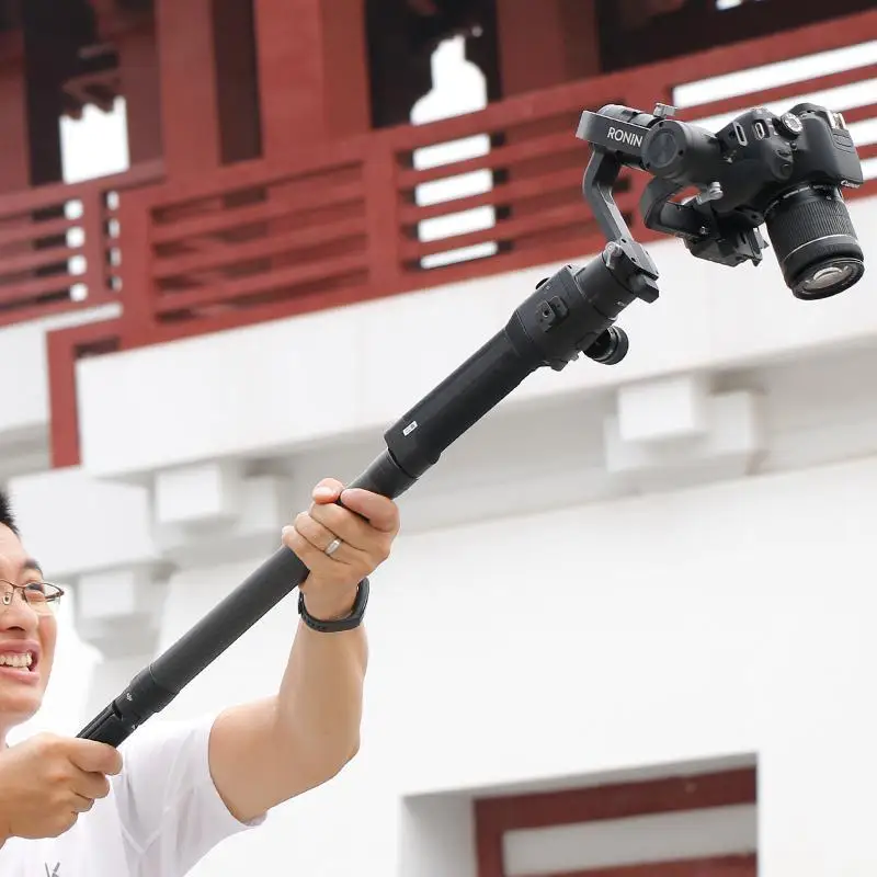 Телескопический Карманный стержень из углеродного волокна для Dji Ronin S Crane V2 2 Plus