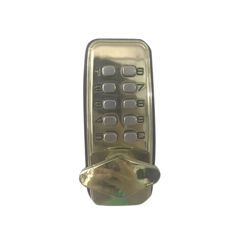 

Mini Mechanical Button Door Lock Waterproof Mechanical Password Lock Door Lock Wooden Door office Home Door Password Lock