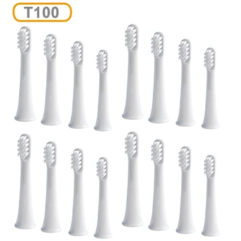 

12Pcs T100 Replacement Heads For Xiao mi Mi jia T100 Mi Smart Electric Toothbrush Heads Cleaning Whitening Healthy
