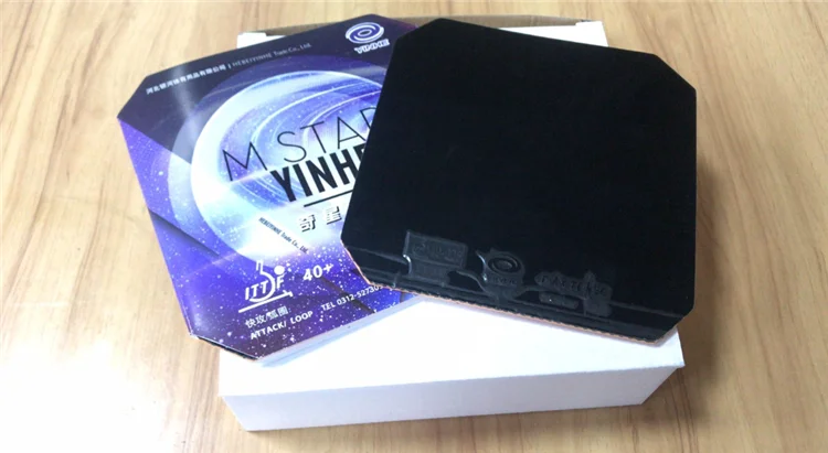 Yinhe M Star ATTACK Pips-в настольный теннис пинг-понг резиновый с губкой губка с высокой плотностью 40+ l резиновый с губкой