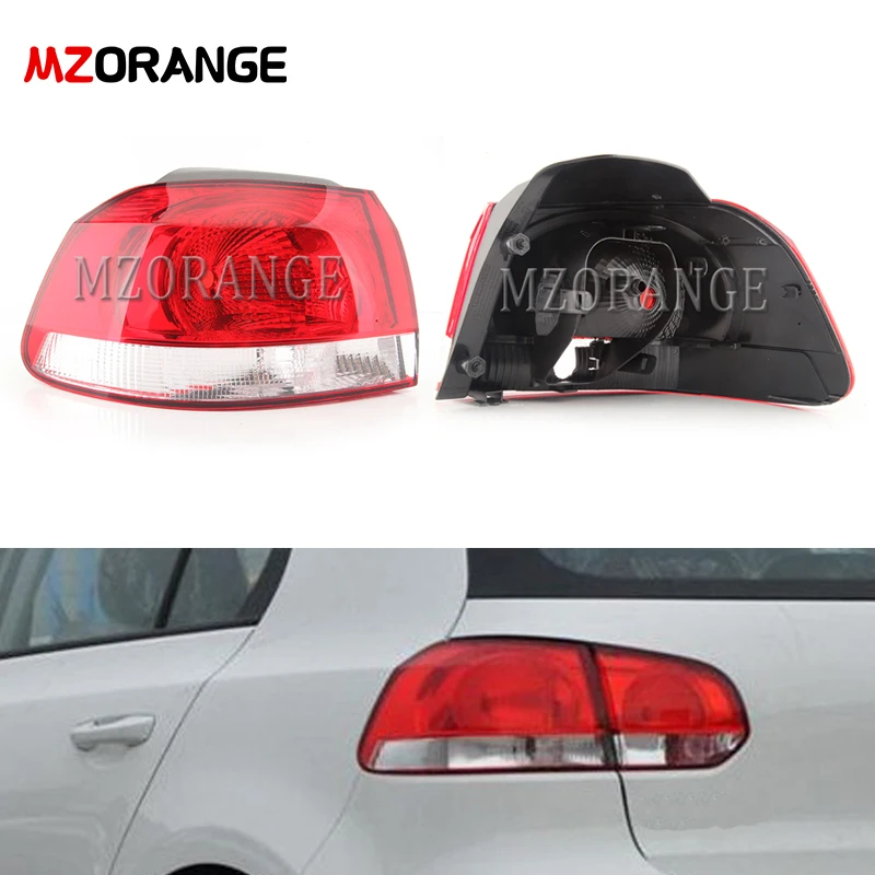 MZORANGE автомобильный внешний задний светильник для Golf Mk6 для Golf 6 Хэтчбек 2009-2013, сменный задний фонарь для вождения, задний светильник s