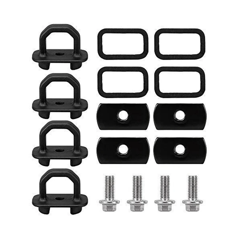 Для Chevy Anchor Truck Bed 4 шт. набор Tie Downs подходит для 07-18 Gmc Sierra Cargo 15-18 Colorado и Canyon Model Truc |