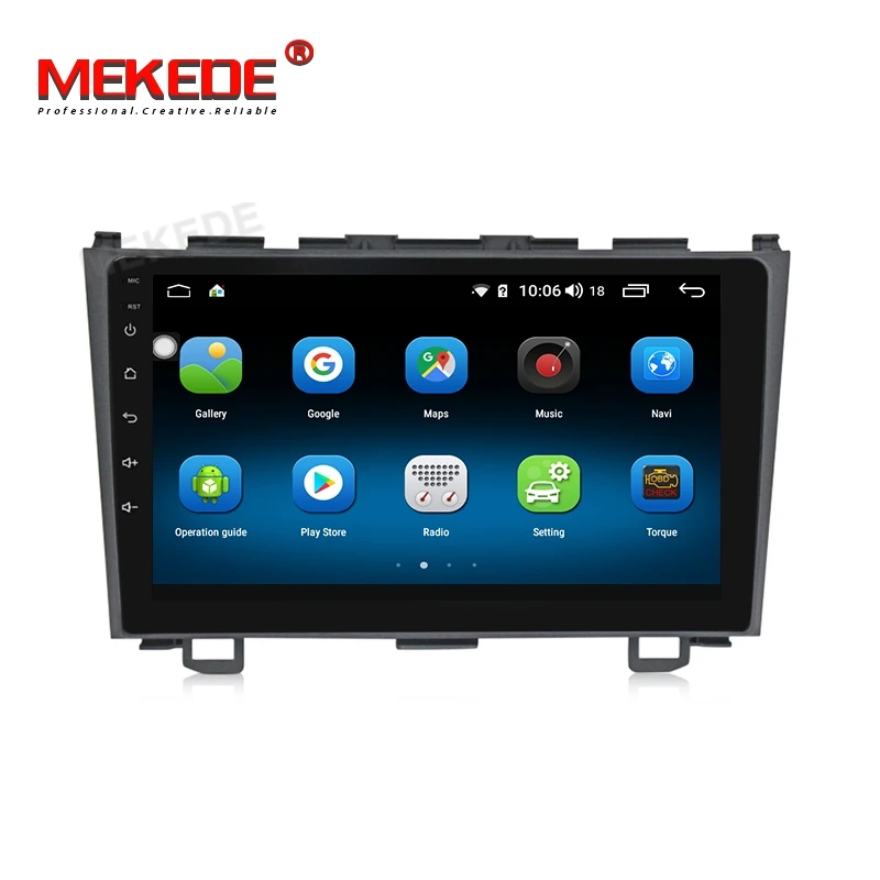 Clearance MEKEDE Android 9.0 Car multimedia player Car dvd GPS navigation For Honda CRV 2007-2011 9