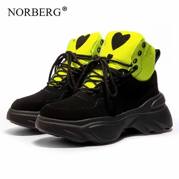 

Women Sneakers Shoes Woman Flat Vulcanized Shoes winterNew Leather Platform Sneakers Fashion Women Flat Thick Sole Shoes boots