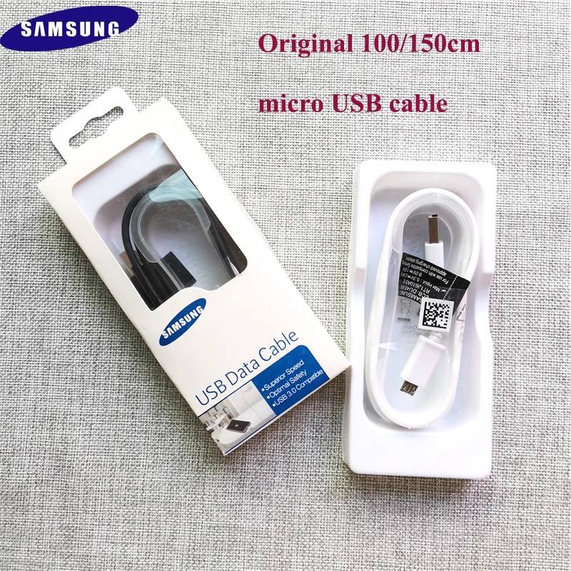 Кабель samsung для быстрой зарядки micro usb кабель 100 см 150 см линия передачи данных для samsung galaxy S6 S7 Edge Note 4 5 J4 J6 J5 A5 A7