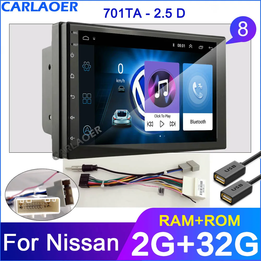 2.5D Android 8,1 2 Din Автомобильный Радио Мультимедиа GPS, видеоплеер 2DIN для Nissan hyundai Kia Toyota peugeot Focus Mazda Suzuki Ford