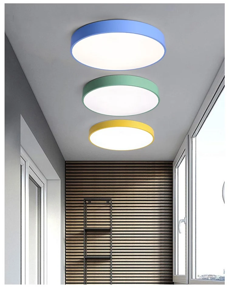 

Macarons Suction Top Light Balcony Hallway Enter Door Modern Concise Hotel Lamps And Lanterns Personality Originality Restaurant