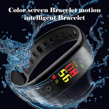 

CB608 Color Screen Bracelet Sports Blood Pressure Heart Rate Bracelet Waterproof Smart Bracelet