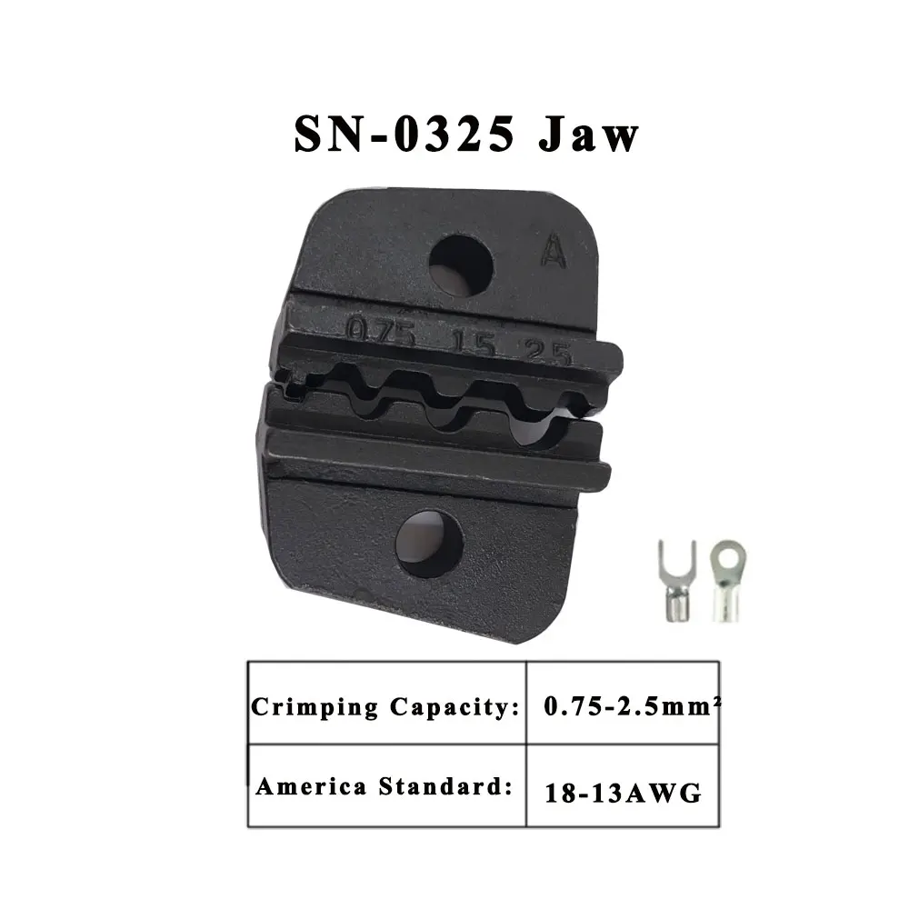 Обжимные клещи для Щековой 190 мм плоскогубцы флаг типа Женский изоляции SN-28B SN-48B SN-02B SN-02C высокая твердость челюсти инструменты - Цвет: SN-0325