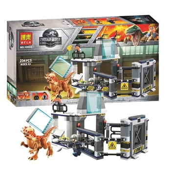 Jurassic World The Great Escape of Styx Lab Dinosaur Model Building Blocks Toys Bricks Compatible