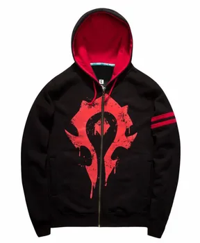 

ZOGAA Autumn Winter Men Hoodies Mens Casual Long Sleeve Hoodies Male Warcraft Tribal League Anime Hoodies 2019 Hot Sale