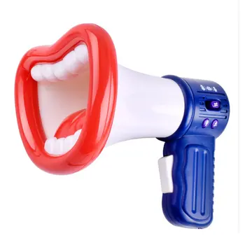 

New Sound Changing Loudspeakers Party Toys Neutral Plastic Voice Changer Toys For Kids Usual Props For Fun 1Pcs