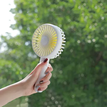 

Mini USB Fan Built-in Battery 1000mAH Portable Handheld Ventiladors Rechargeable Handy fan Air Cooling Fans