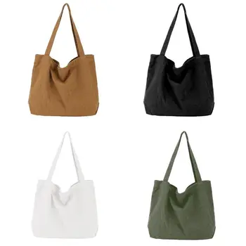 

Fashion Women Girls Handbag Shoulder Canvas Purse Lady Casual Messenger Satchel Top Handle Bag Female Travel Shopping Tote