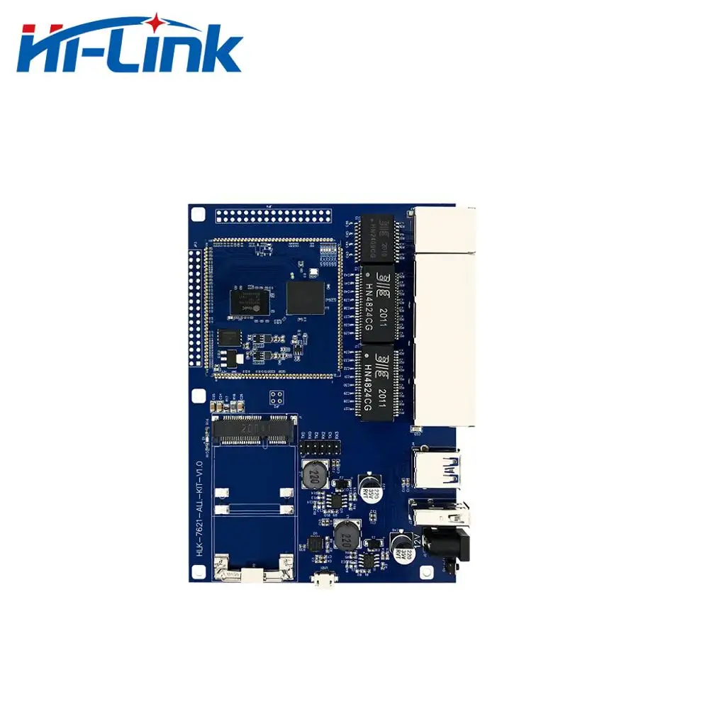 10/100 Мбит/с MT7621A Gigabit модуль WiFi маршрутизатор Kit поддержка Openwrt с 3 PCIe/USB2.0 & 1000 |