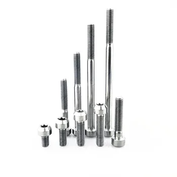 

Titanium Bolt Rider Modification Ti Bolts M6 x10-20-30-40-50mm Modified Column Head Torx Socket Drive Titanium Screws Fastener