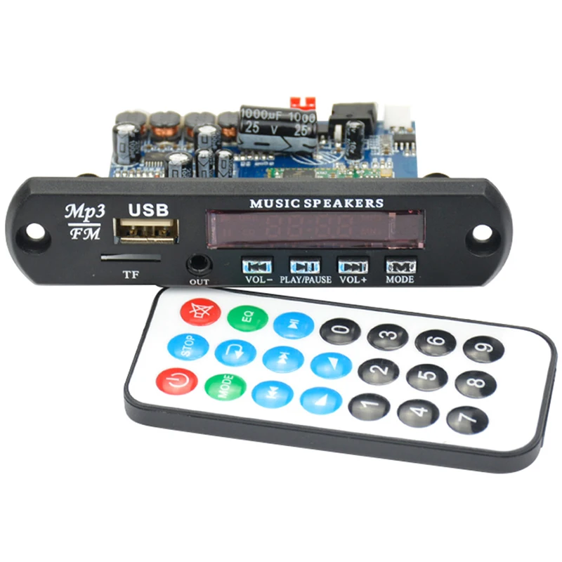 CY99 12V Bluetooth 4 0 EDR APE FLAC WAV WMA MP3 аудио декодер плата стерео приемник 10 Вт + Dgital