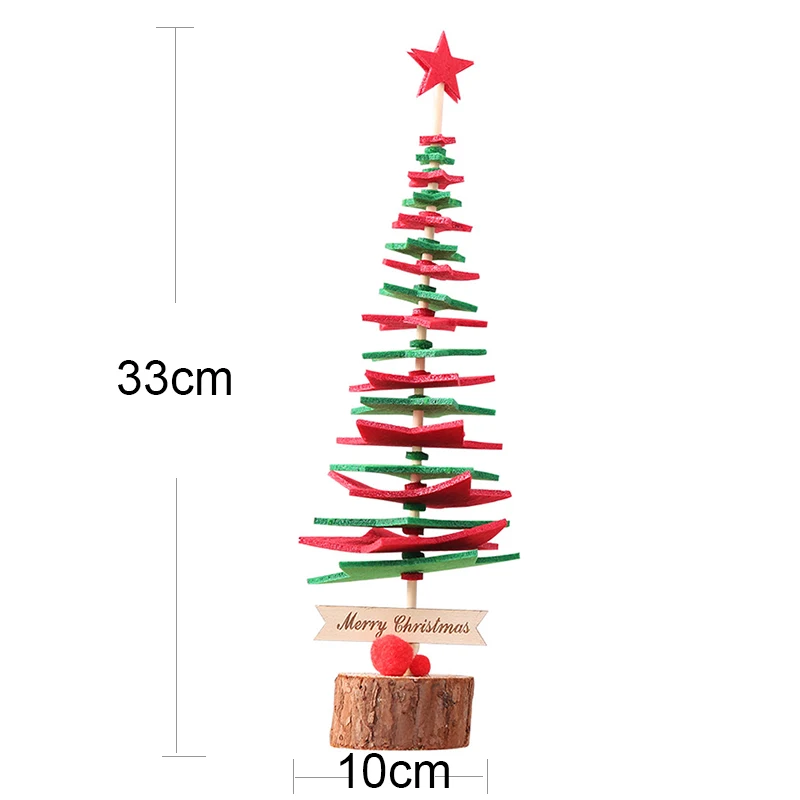 Войлочные украшения для рождественской елки, подарок на год, детская игрушка, настенные подвесные украшения, вечерние украшения для дома, искусственная Рождественская елка