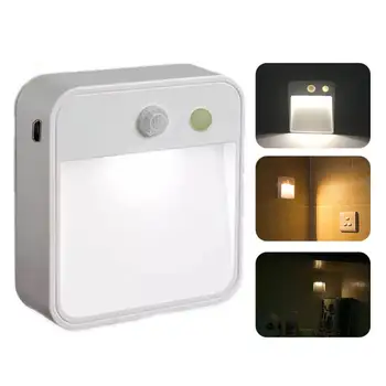 

LED Light Control Human Induction Night Light Led Wardrobe Light Cabinet Light Corridor Lamp Small Table Lamp Wall Lamp