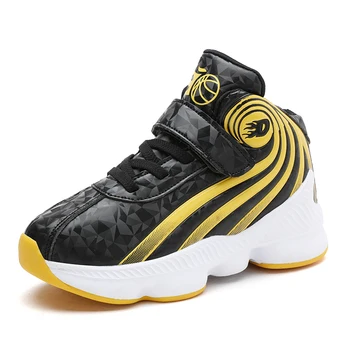 

Children Bsketball Sneakers Black Kids Sport Trainers High Ankle Boys Girls Basketball Shoe Designer Brand Teenagers Sneakers