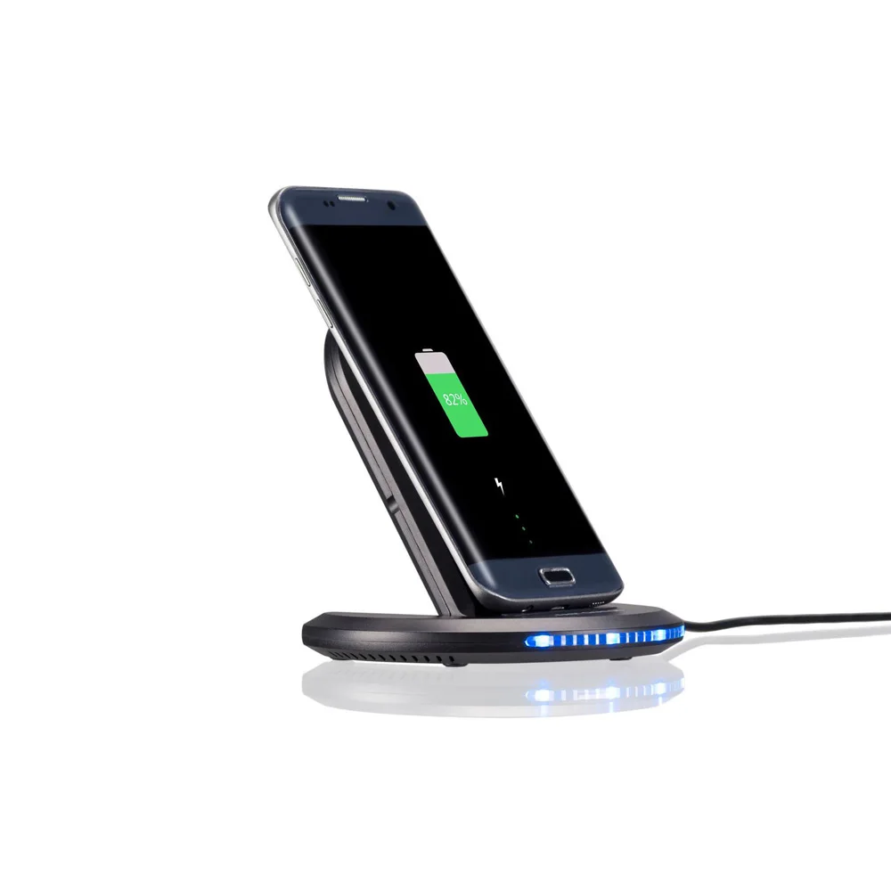 

Qi Wireless Fast Quick Charger Stand 5-9V For Samsung Galaxy S10 S9 S8 Note 9