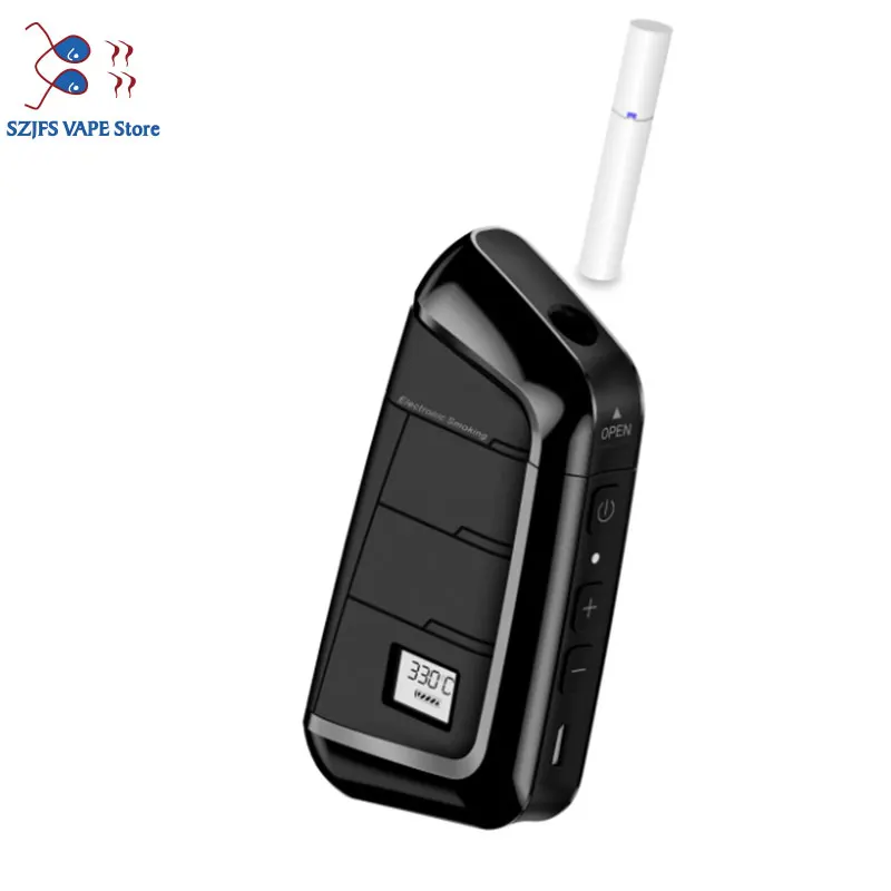 Online Vape Kit wärme nicht brennen geladen Elektronische Zigarette Vaper geeignet für kecig stick Heets sticksdevice zu wärme die tabak cartrid