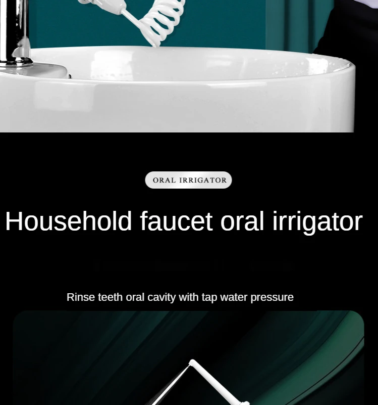 Teeth Water Cleaning Device Faucet Device Teeth Oral Irrigator Water