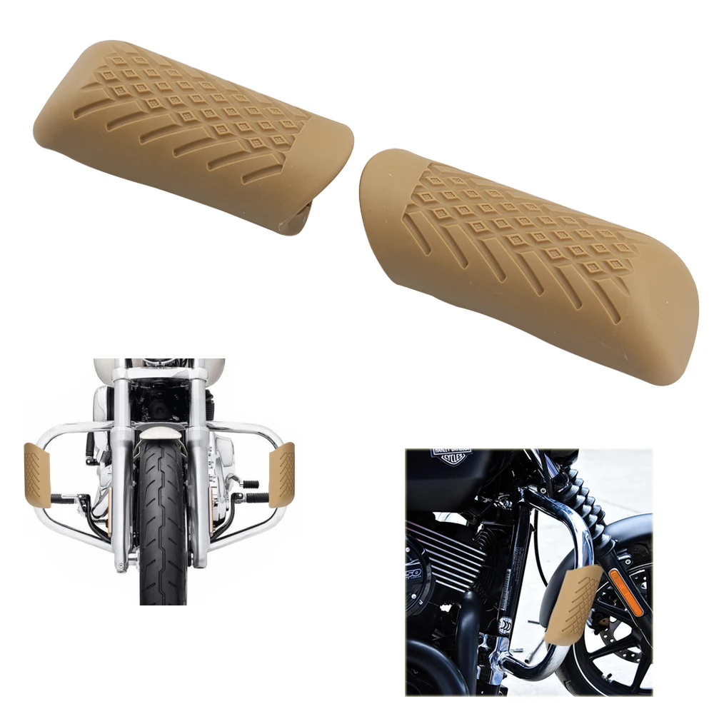 Motorcycle Accessories Engine Guard Rubber Pegs Universal For Harley