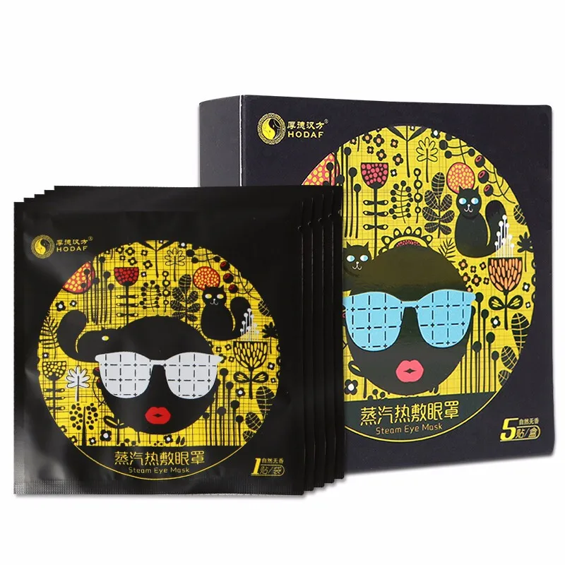 

Steam Eye Mask Disposable Self Heating Unscented Vapor Eye Patch 5 PCs Boxed