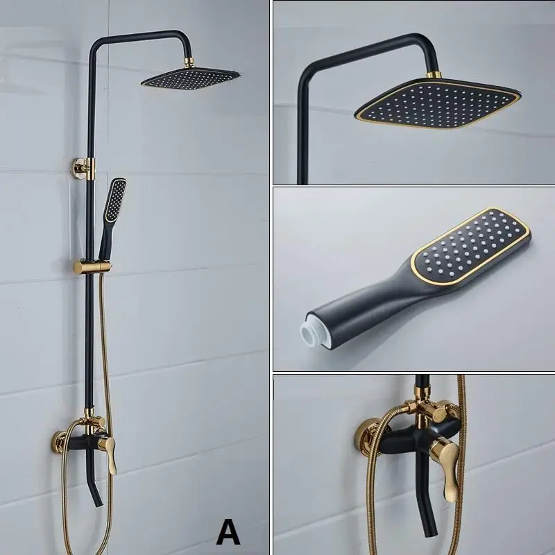 Набор для душа Regadera Conjunto De Regendouche Ducha Electronica Torneira Lavabo Do Banheiro Chuveiro Eletrico - Цвет: Version B