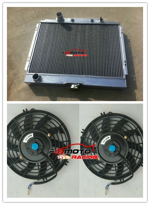 Tutto Radiatore In Alluminio + Ventola Racing Per Ford Mustang/1969 1968 1967 70 Mercury Cougar / Xr7 1967-1970 68 69 70