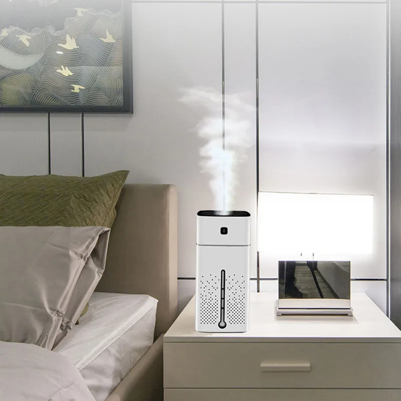 

1000ml Water Cube Ultrasonic Aroma Diffuser USB Humidifier with LED Lamps Mist Maker Mini Home Desktop Air Purifier