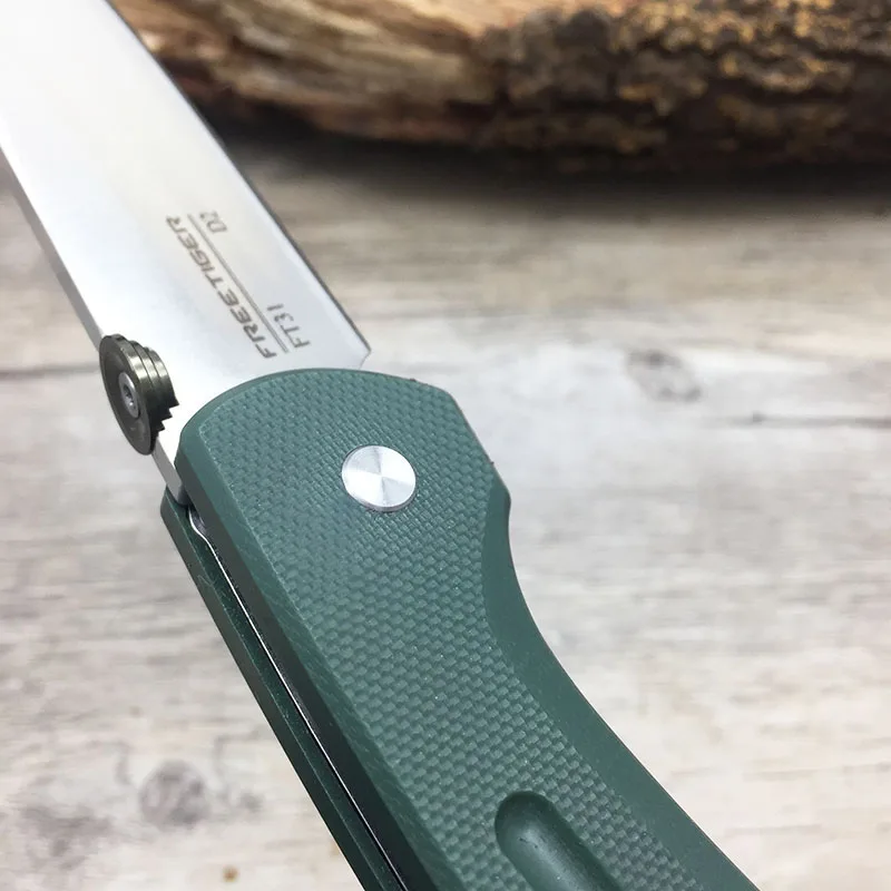 freetiger faca dobrável material caça ao ar livre acampamento sobrevivência edc tático churrasco faca de cozinha