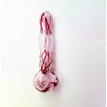 

Smoking Glass Pipe Durable Delicate Tobacco Pipe Cigarette Holder Cigar Hand Pipes Grinder Tobacco Cigarette Accessories