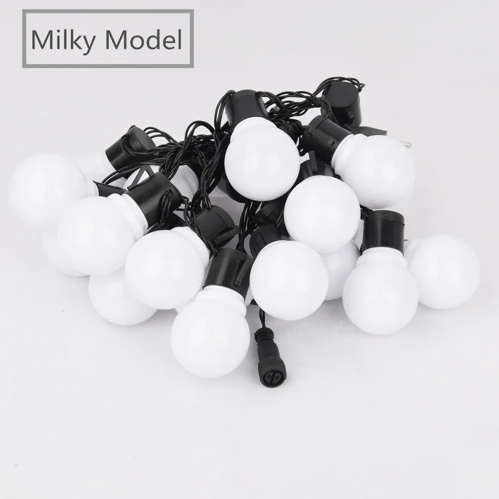 6M Garland LED Ball g50 String Light Christmas Bulb Fairy String Decorative Lights for Home Wedding Party Decoration warm white fairy lights String Lights