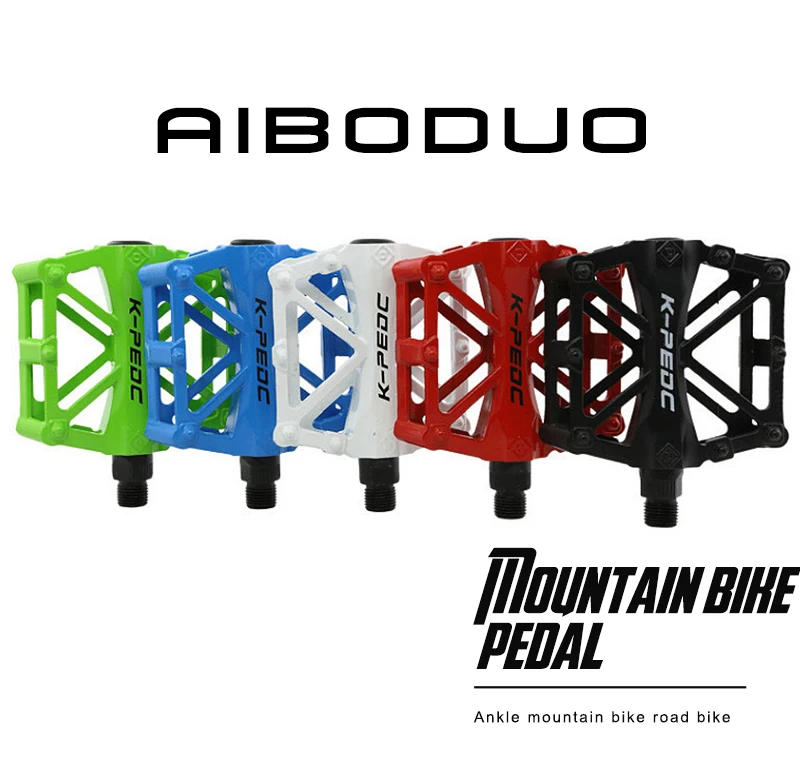 MTB велосипед педали высокопрочная Non-Slip велосипедные педали поверхностью для дороги горный штырь Bikesflat велосипед для езды на велосипеде