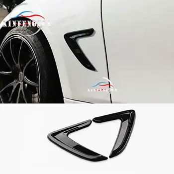 

For BMW 3 Series F30 13-18 2pc Black Side Wing Air Flow Fender Intake Vent Cover