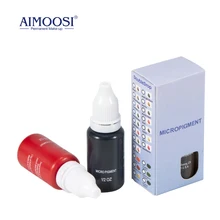 

AIMOOSI 15ml Tattoo Microblading Ink Pigment Paint For Semi Permanent Makeup Body Eyebrows Eyeliner Lip Gloss Tint Airbrush