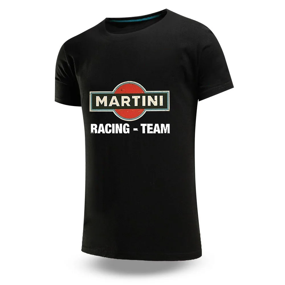Мужская футболка Martini Racing с принтом модная повседневная новый стиль 2021 летняя