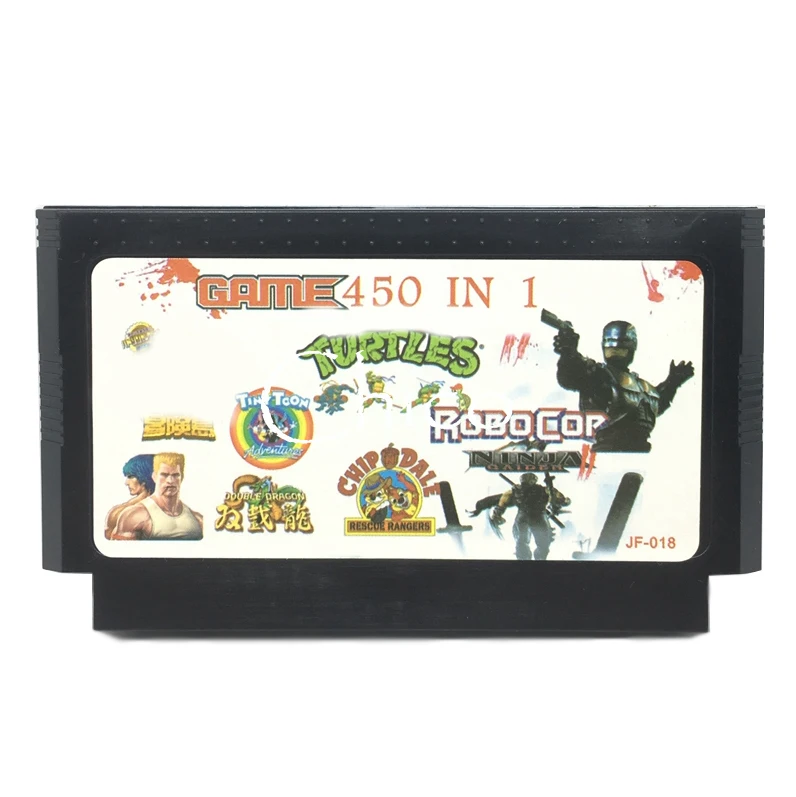 Из популярной игры 450 в 1 картридж 60 Pin to Cart карточная игра для 8-битный игровой плеер с бомбардировщика Mortal Komb чип и Дейл