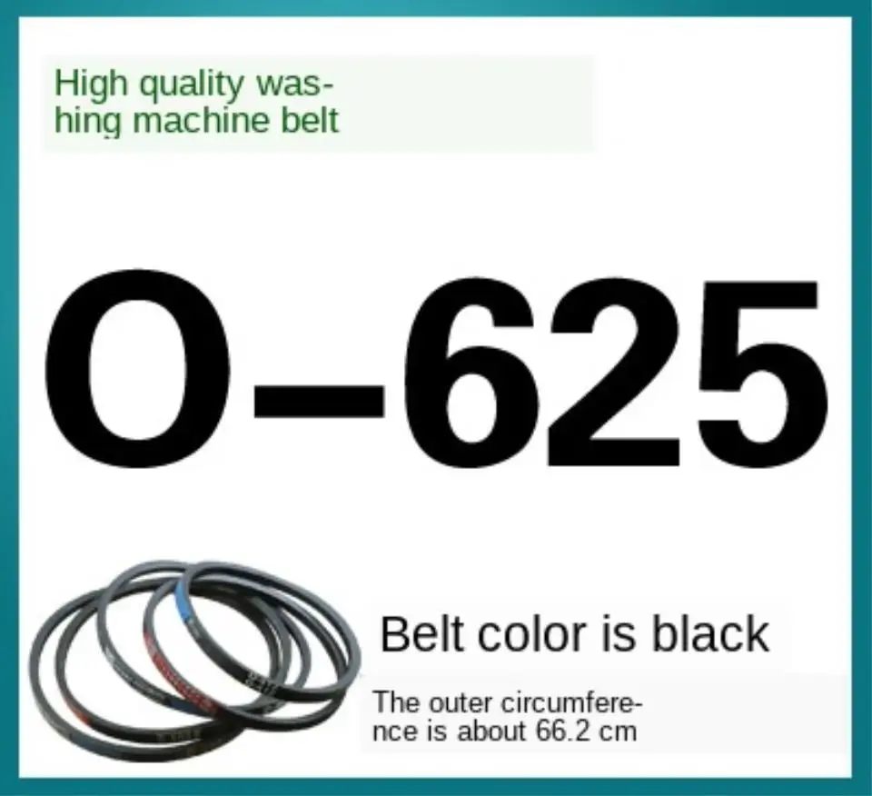 O-625E Washing Machine Drive Belt Home Appliance Parts Appliances 3d printer parts v2 4 orbiter extruder aluminum allgearshaft for voron cr 10 direct dual drive extruder for voron 2 4