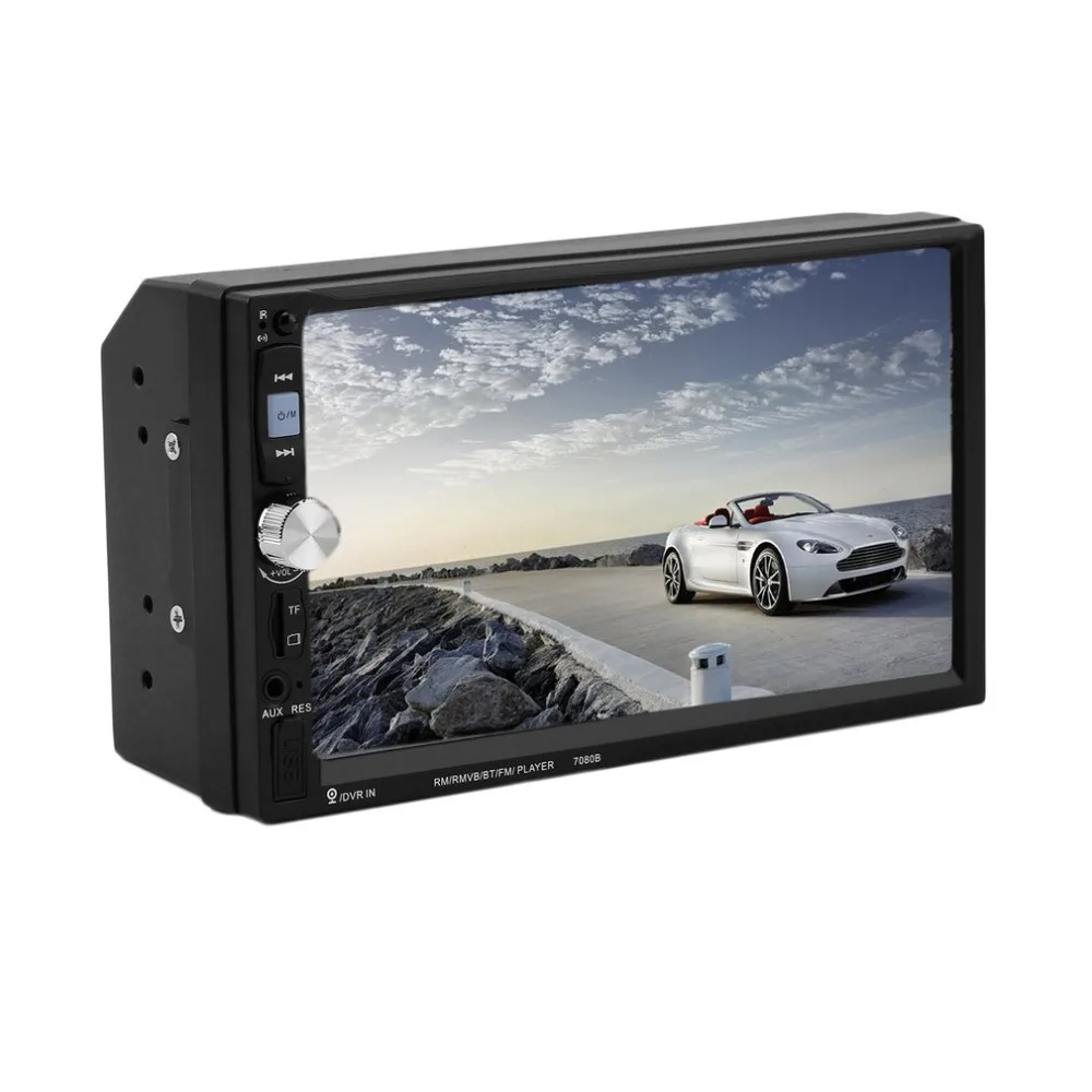 

7080B 7 Inch New Car Video Player with HD Touch Screen Bluetooth Stereo Radio Car MP3 MP4 MP5 Audio USB Auto Electronics Hot