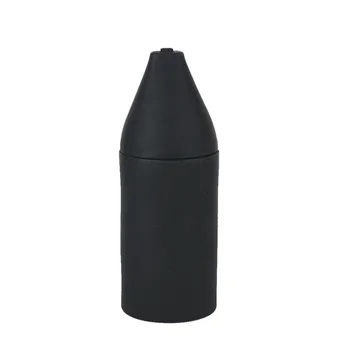 

Empty Silicone Bottle Squeeze Dispenser Refillable Bottle Dish Washing Detergent Hand Soap Atomizer (Black)